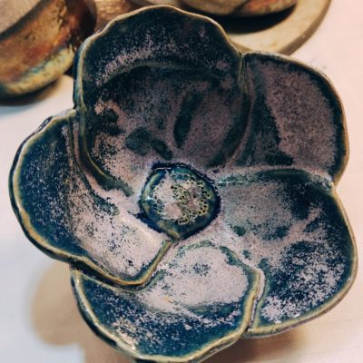 Fleur poterie artisanale céramique