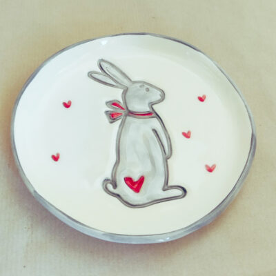 Assiette lapin mini R.