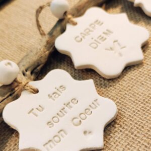 Diffuseur de parfum et poésie. Céramique artisanale du Studio Poterie